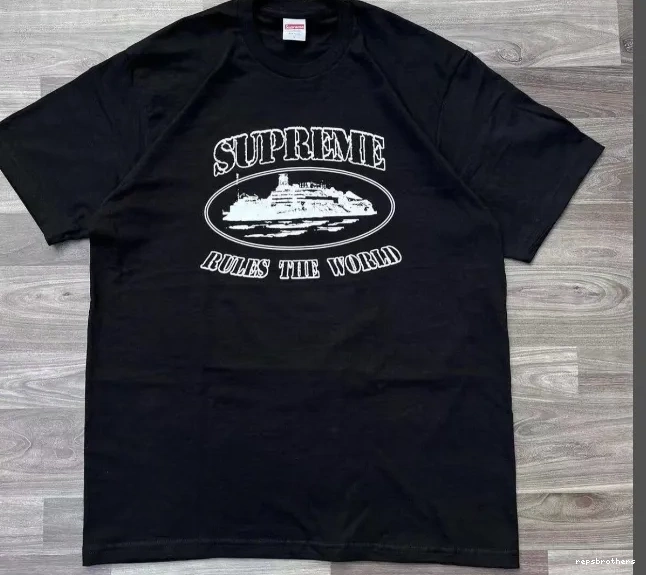 Island S L TEE Printed RULE Sleeve TEE M Black FW23 Devil's CORTEIZ WORLD THE Short XL 0504
